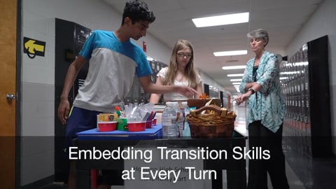 Embedding Transition Skills at Every Turn