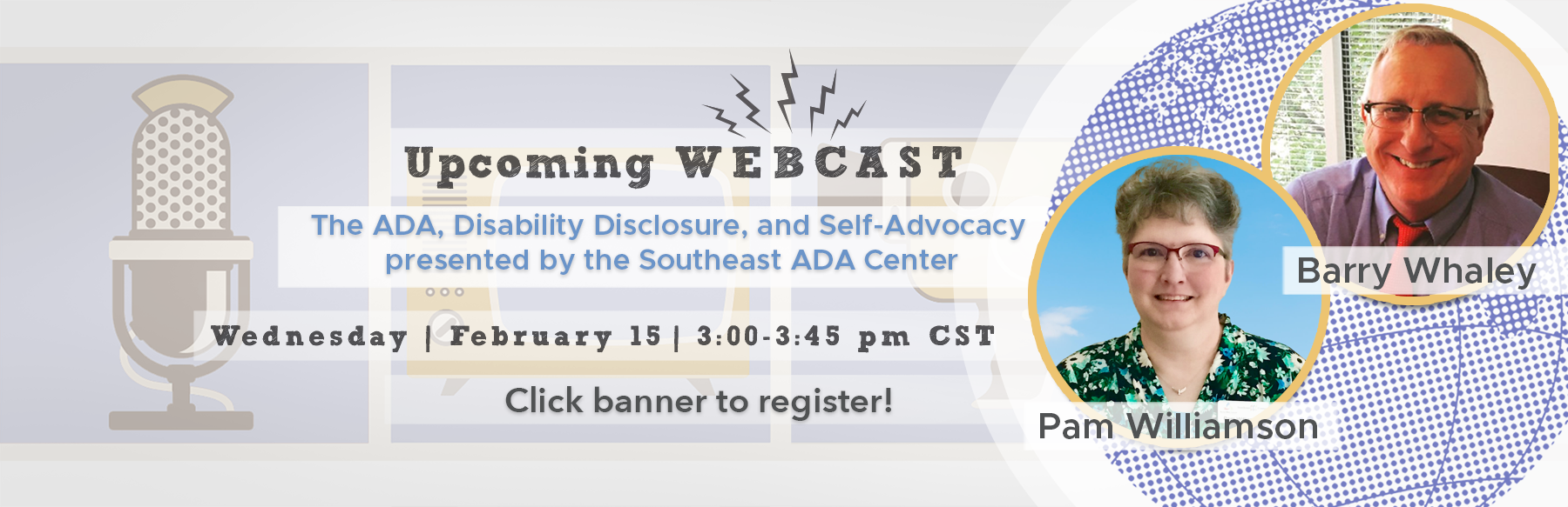The ADA, Disability Disclosure, and Self-Advocacy, presented by the Southeast ADA Center